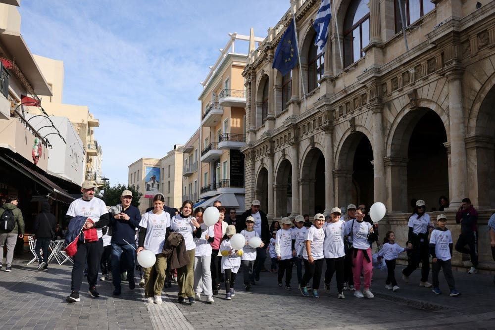 Το Ηράκλειο είπε: «Ναι στον Αθλητισμό - Όχι στις Εξαρτήσεις» runbeat.gr